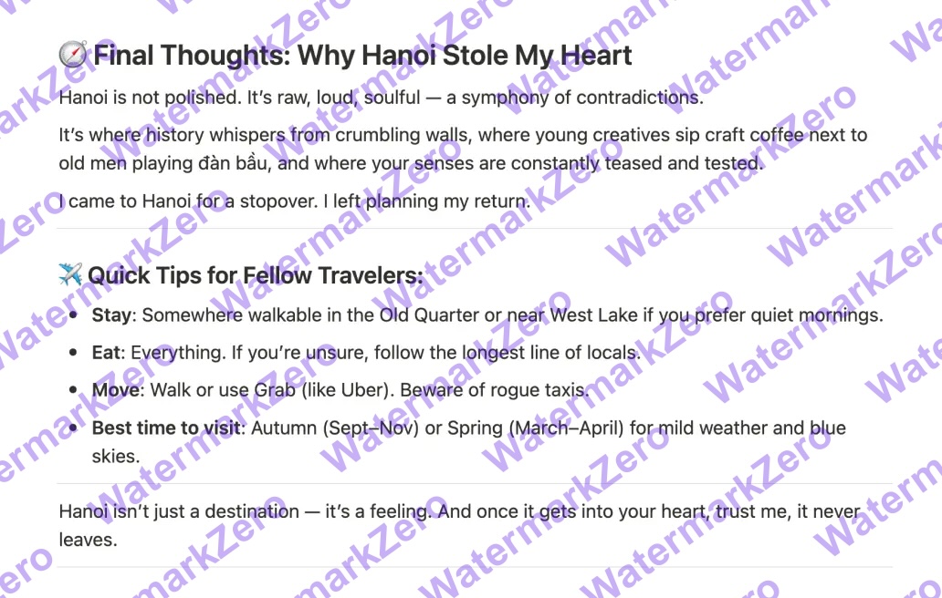 PDF watermark removal example – tiled pattern